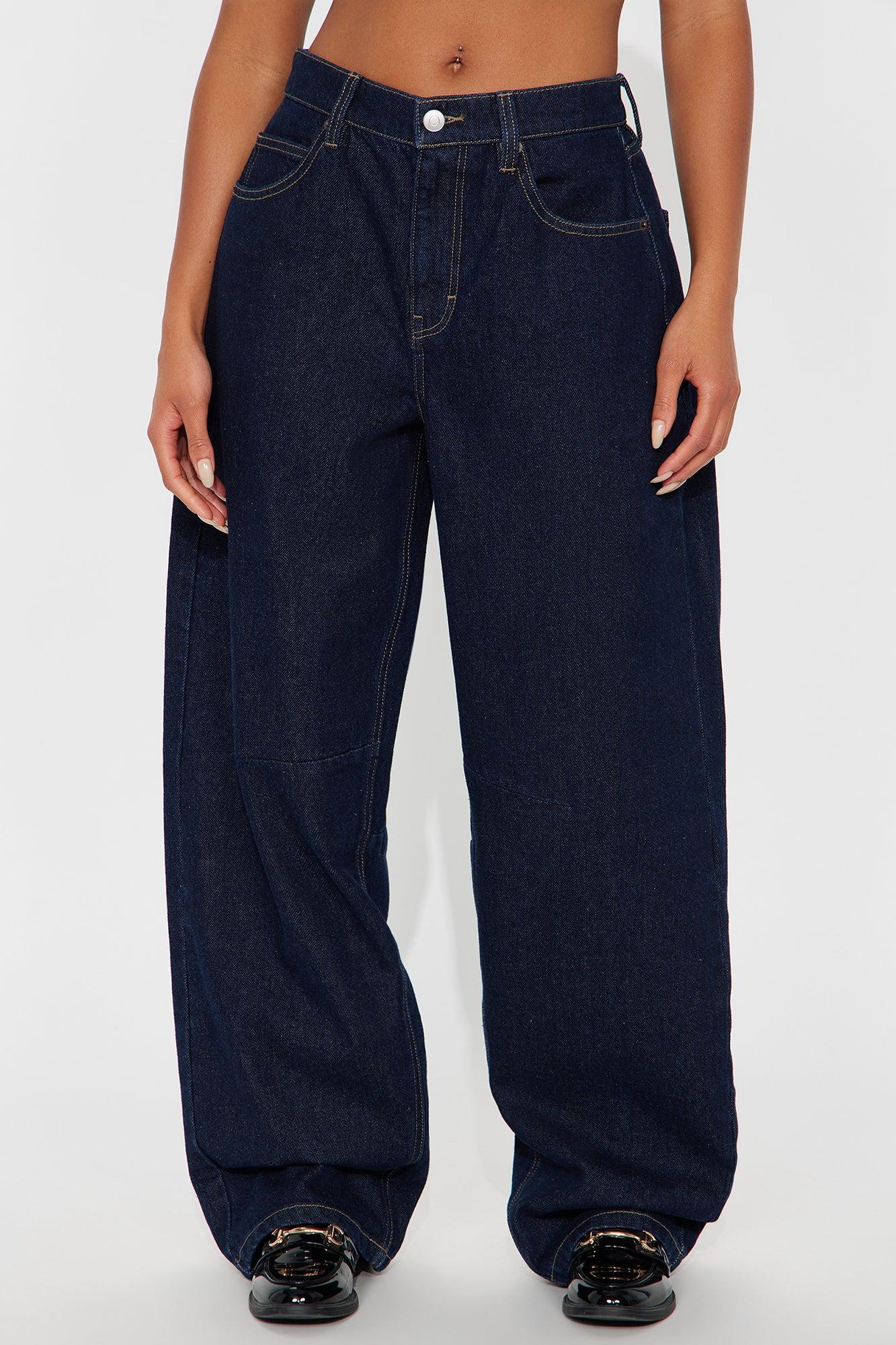 Dakota Straight Leg Jeans - Dark Denim Product Image