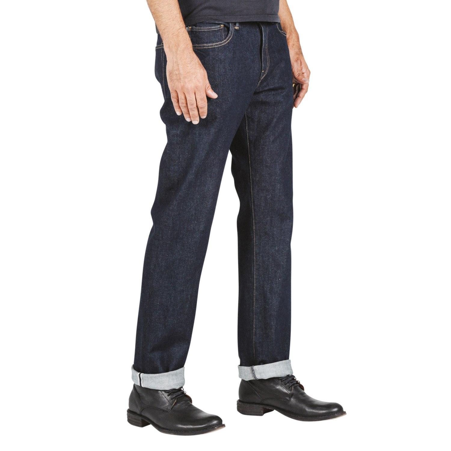 The Hammer Straight Stretch Selvedge Denim Jeans Product Image