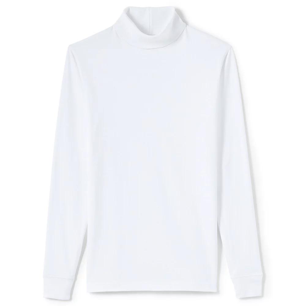 Big & Tall Lands End Super-T Turtleneck, Mens Product Image