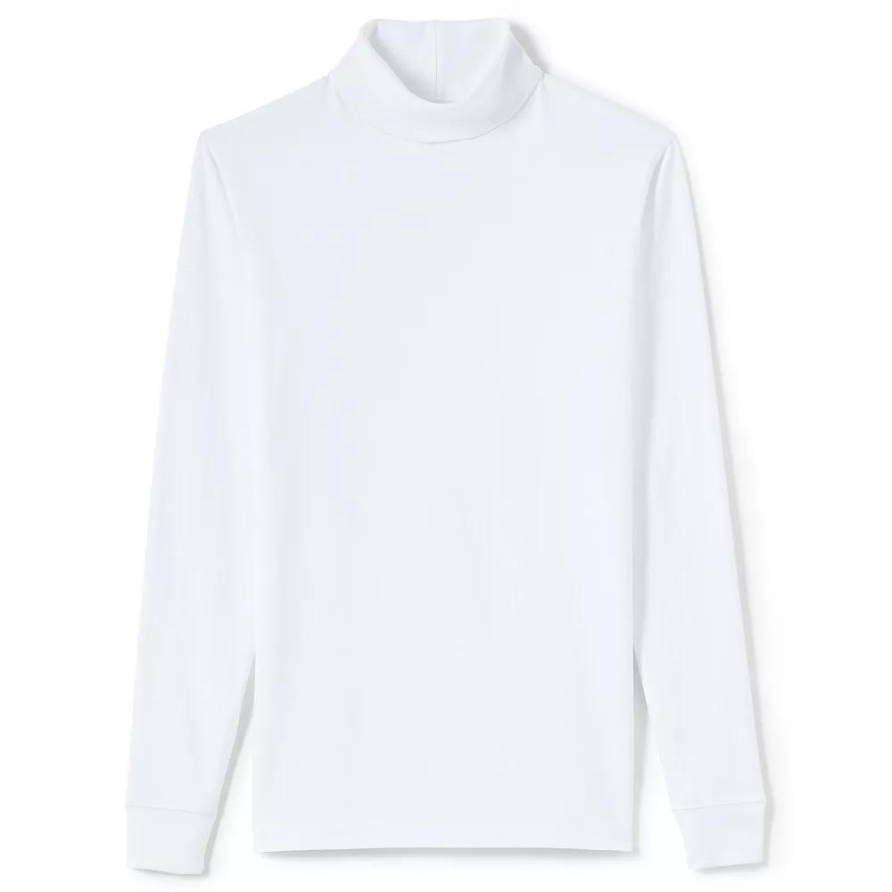 Big & Tall Lands End Super-T Turtleneck, Mens Product Image