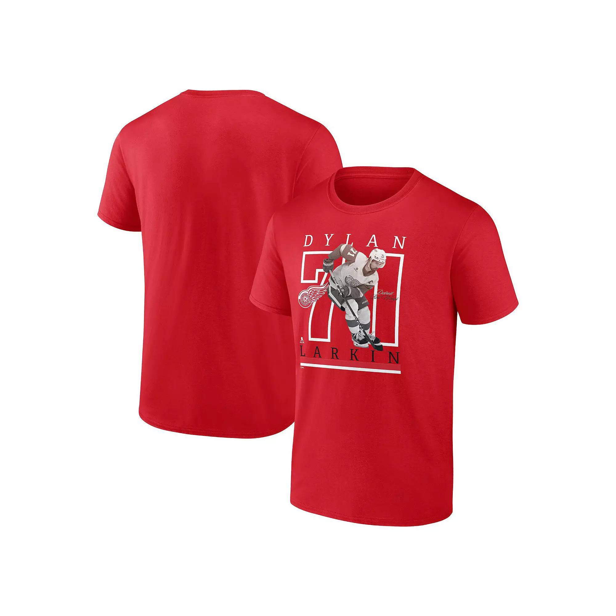 Men's Fanatics Clayton Keller Black Utah Hockey Club Authentic Stack Name & Number T-Shirt, Size: 5XL, Ute Black Product Image