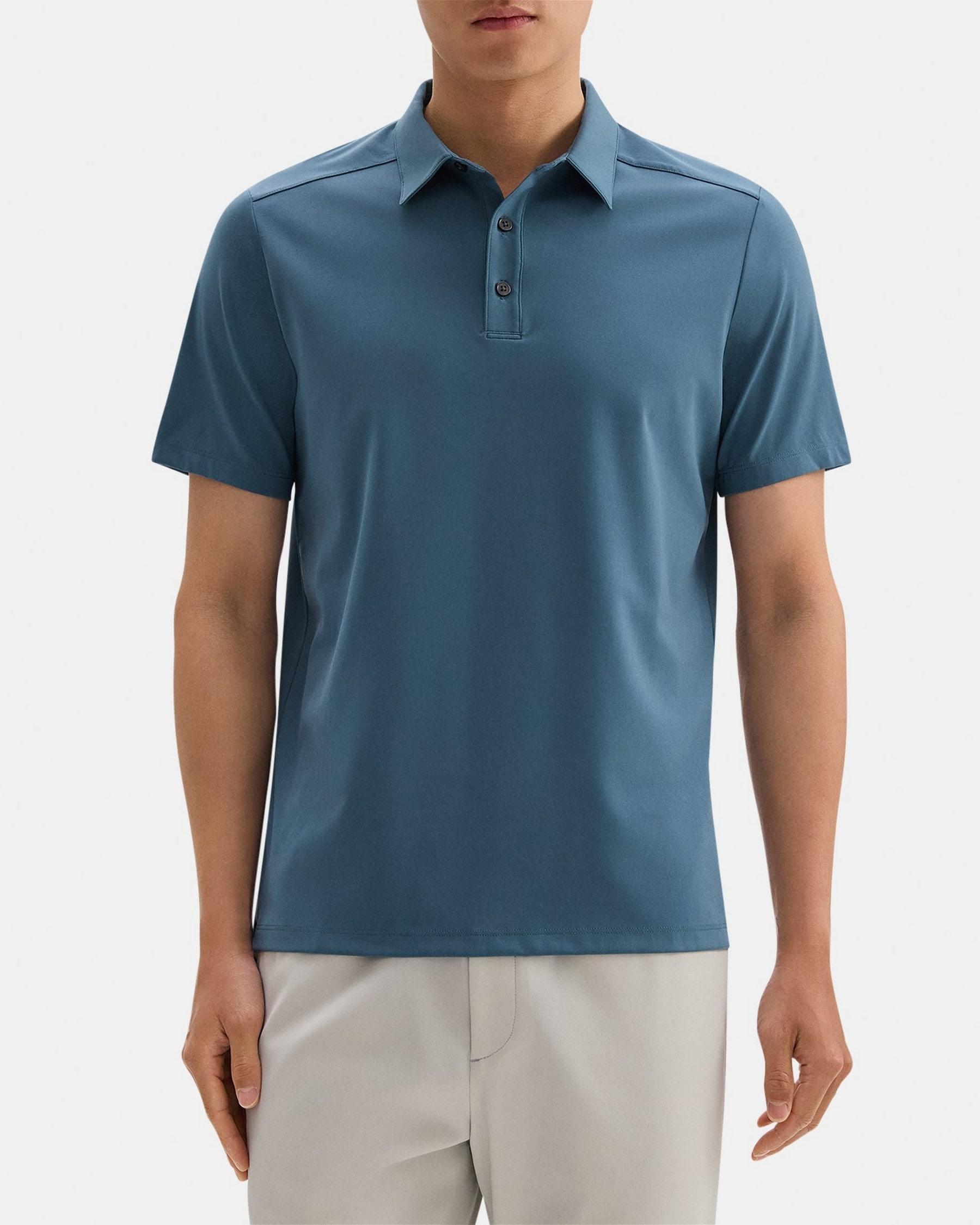 Polo Shirt in Stretch Nylon Knit Product Image