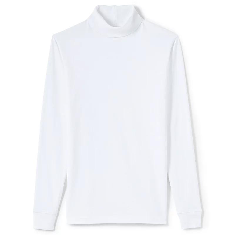 Big & Tall Lands End Super-T Turtleneck, Mens Product Image