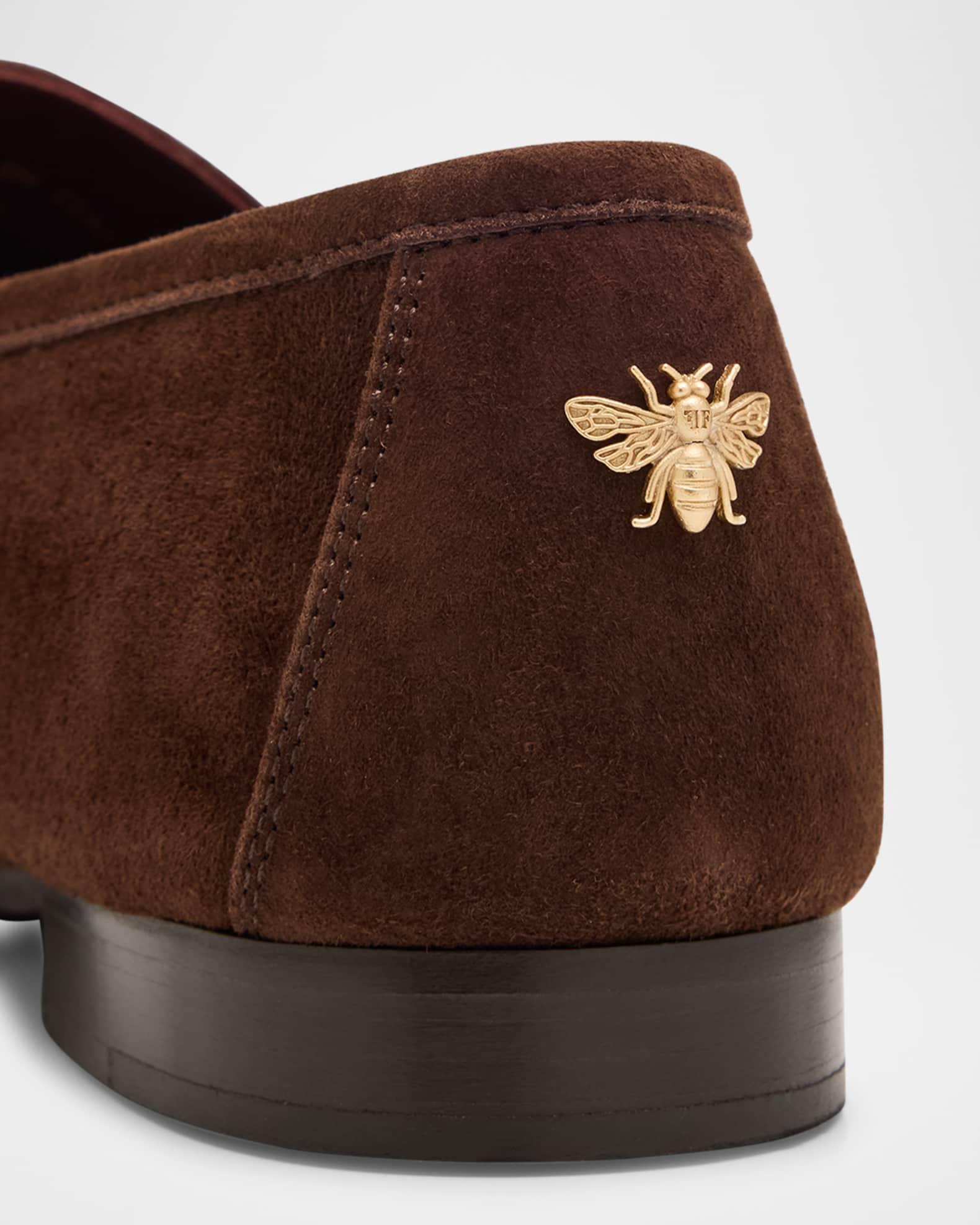Suede Penny Loafers Product Image
