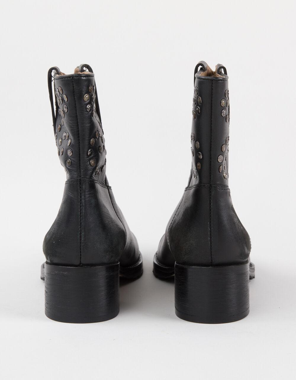 FREE PEOPLE Harmony Womens Studded Ankle Boots - TAN Product Image