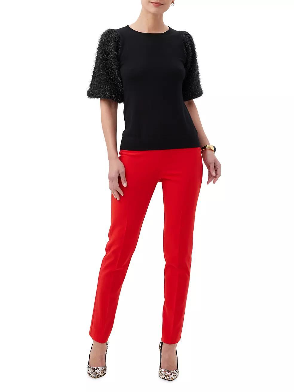 Barbier Puff-Sleeve Wool Sweater Product Image