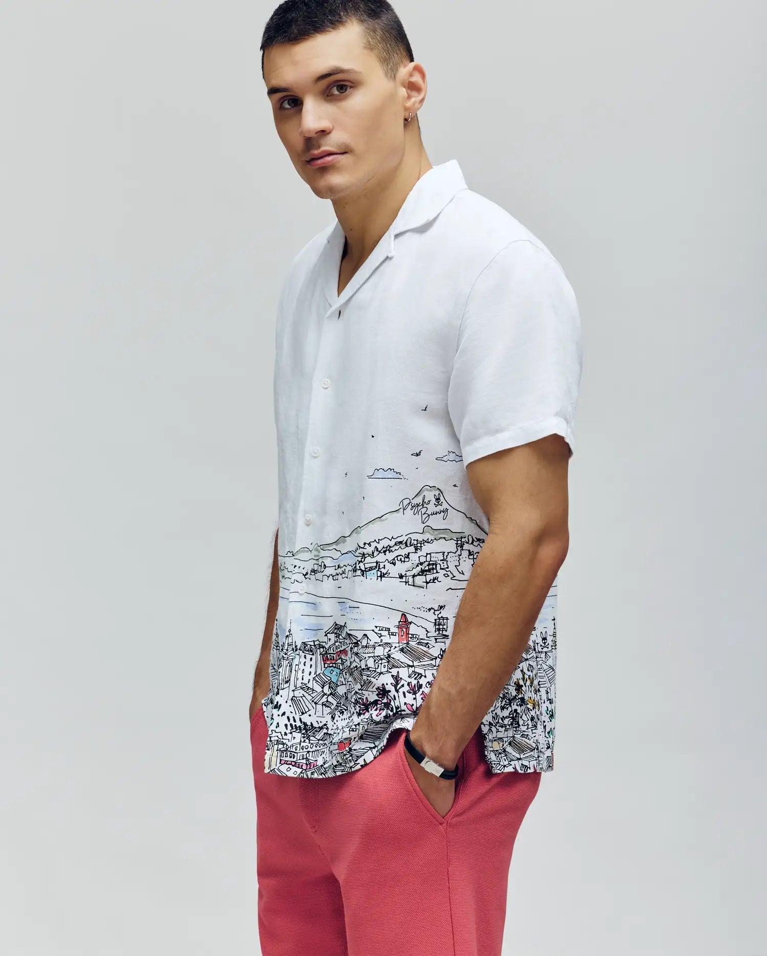 Men's Chatham Pull On Chino Short 104 NATURAL LINEN / S Product Image