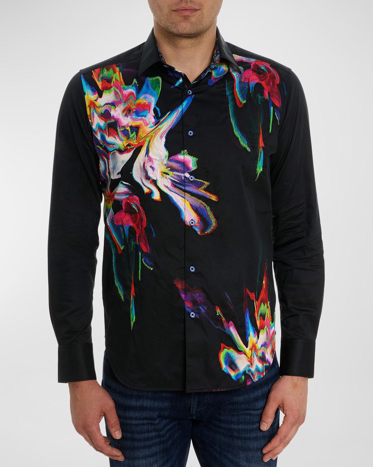 Men's Aurora Graphic Sport Shirt Product Image