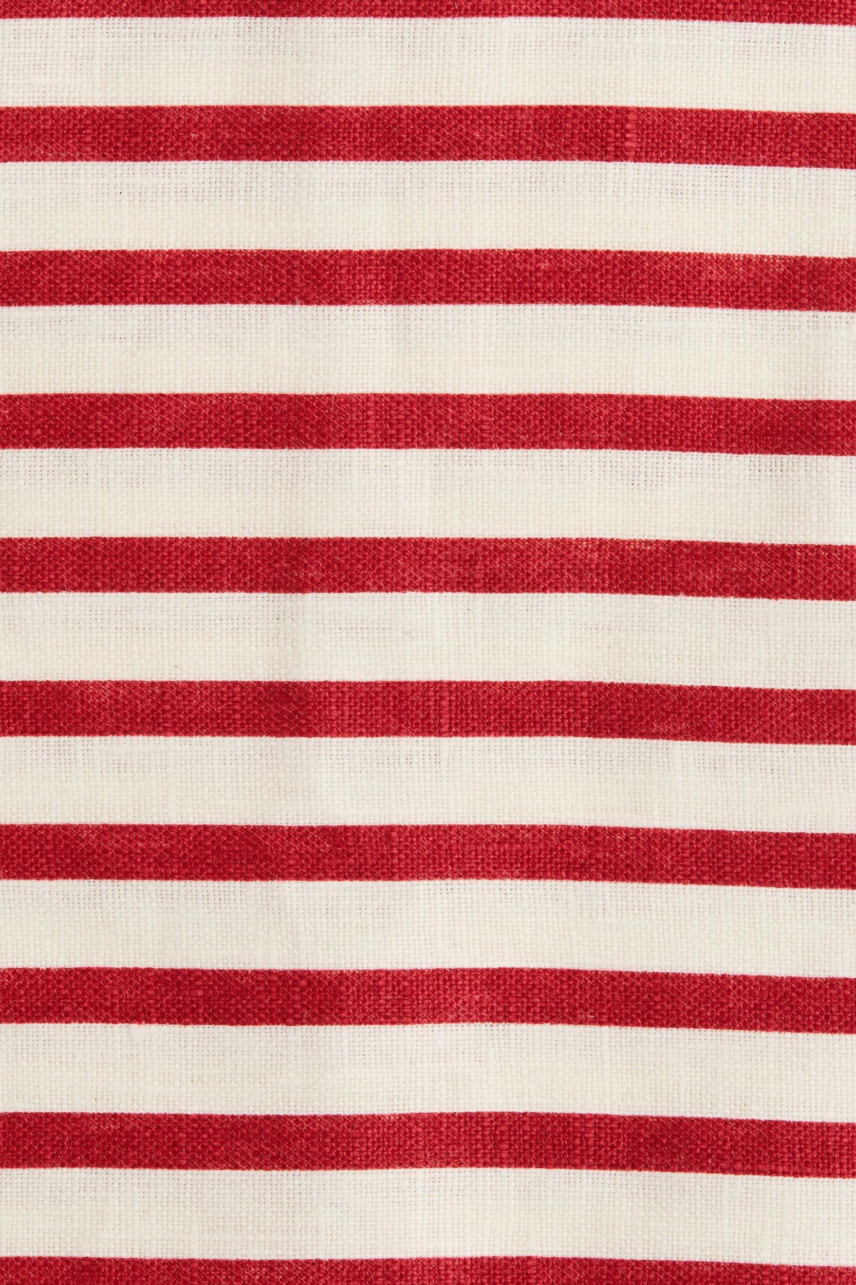 Jane Mini Skirt Breton Stripe Red Product Image