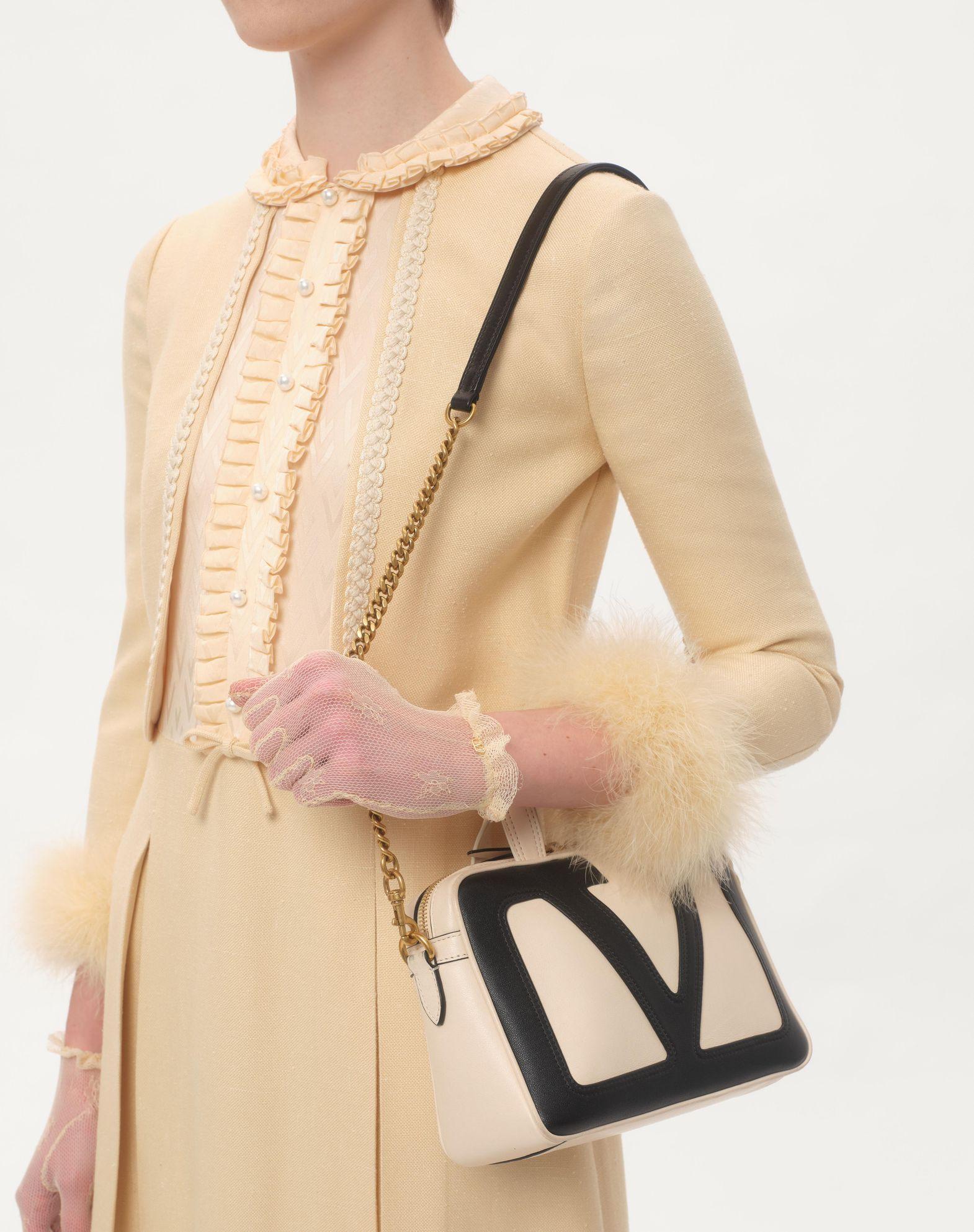 Valentino Garavani Viva Superstar Nappa Leather Handbag Product Image