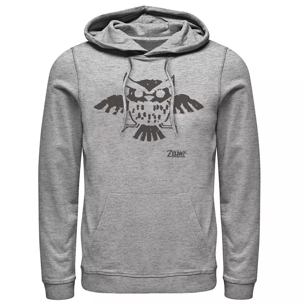 Men's NASA Space Technology Retro Rainbow Logo Hoodie, Size: XL, Athletic Grey Product Image