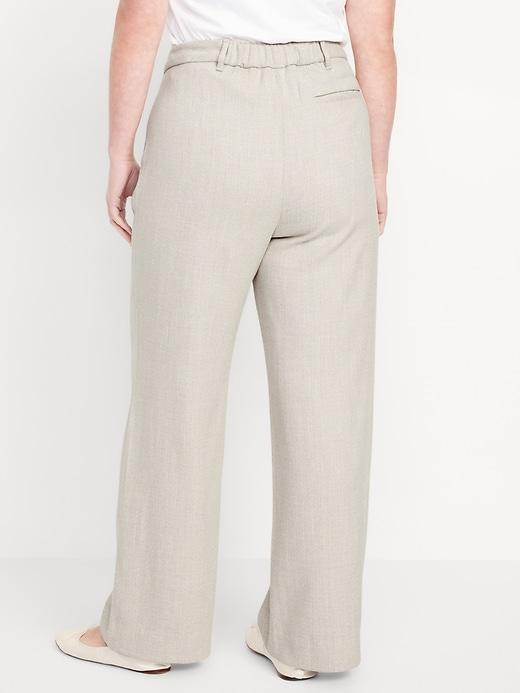 Extra High-Waisted Taylor Trouser Wide-Leg Pants Product Image