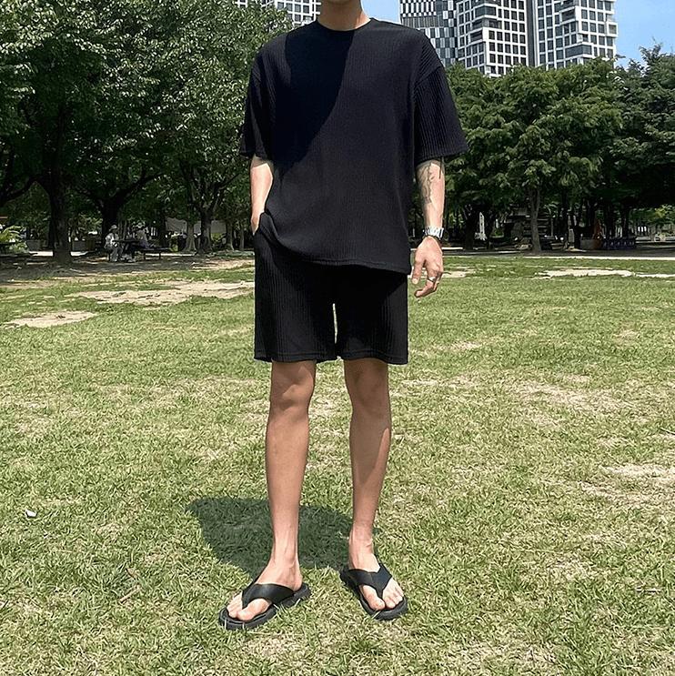 RT No. 9102 PLEATED SHIRT, SHORTS, PANTS Product Image