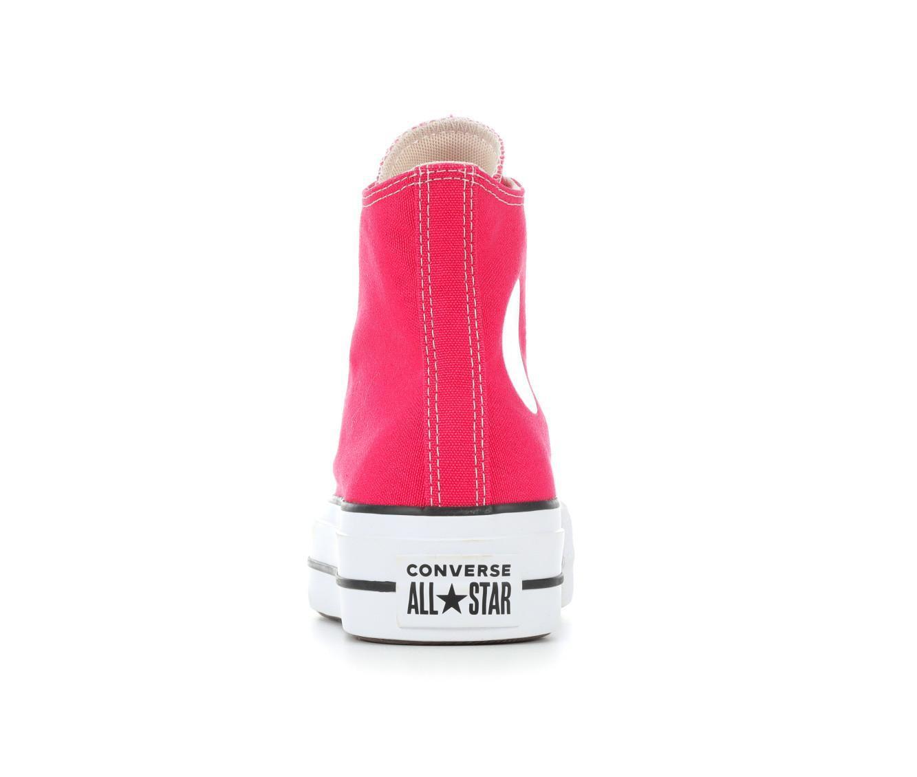 Women's Converse Chuck Taylor Seasonal Lift Hi Sustainable Platform Sneakers Product Image