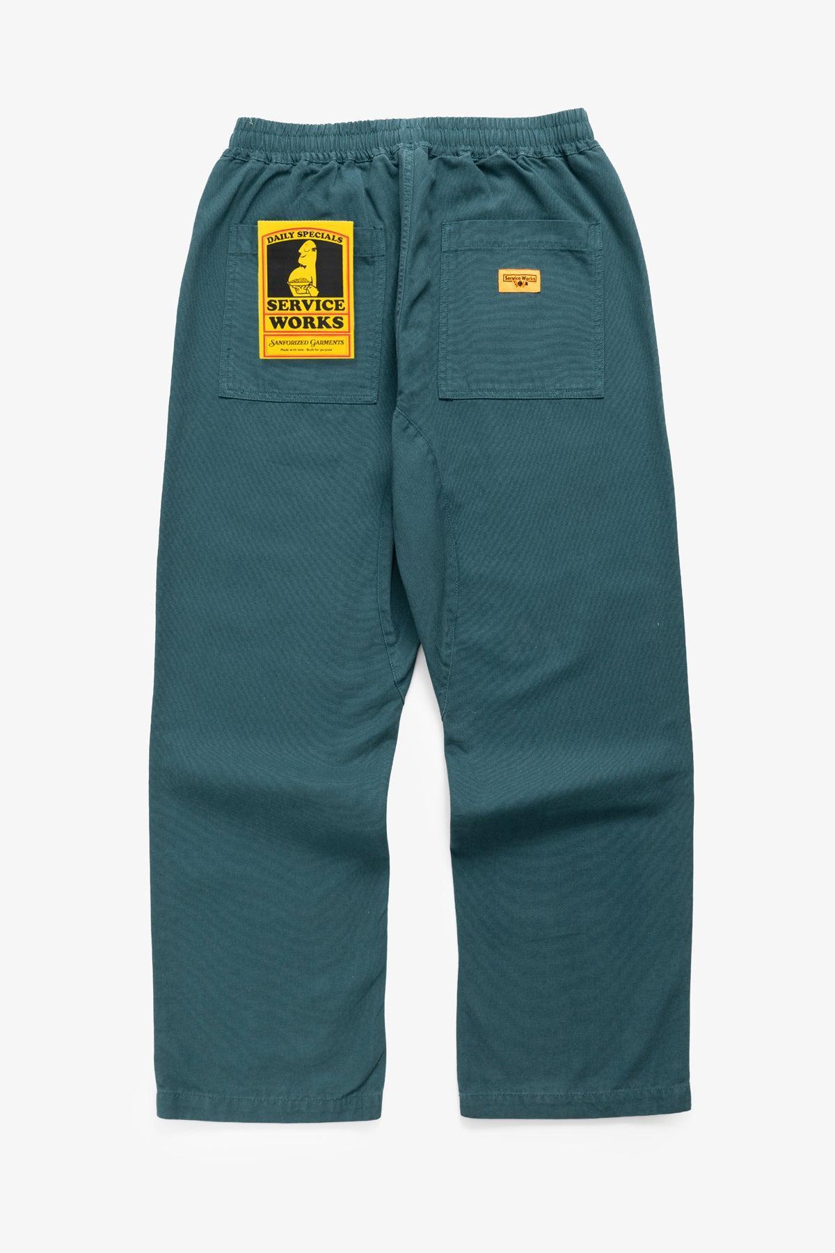 Service Works - Classic Chef Pants - Petrol Product Image