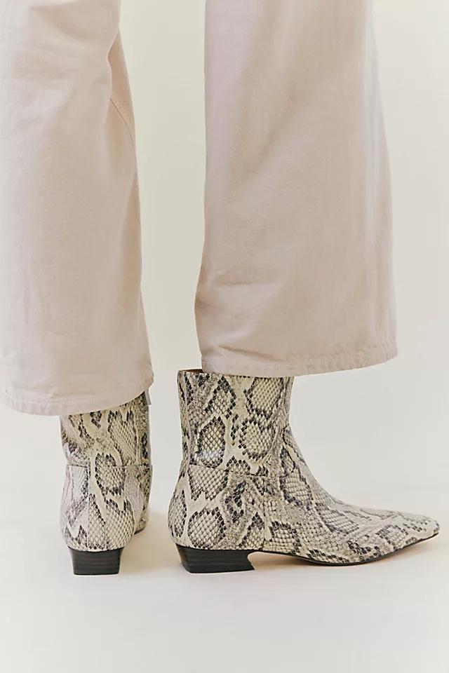Easy Does It Snake Print Boots Product Image