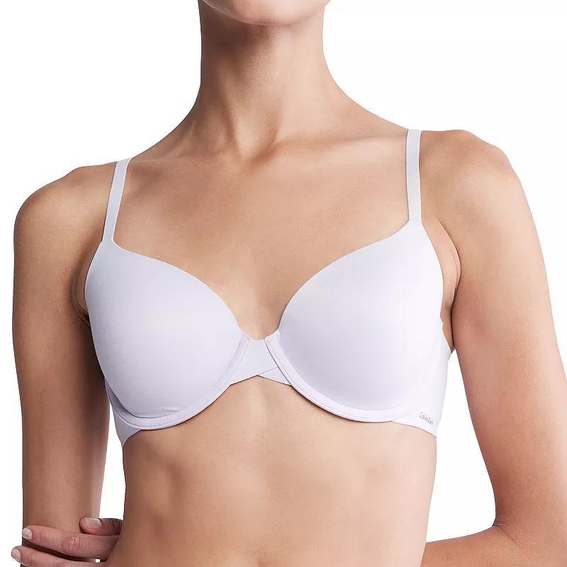 Calvin Klein Womens Perfectly Fit Lightly Lined Full Coverage Bra - Brown - 34B Product Image