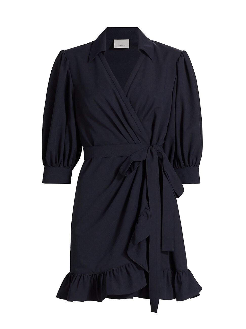 Womens Vickie Wrap Minidress Product Image