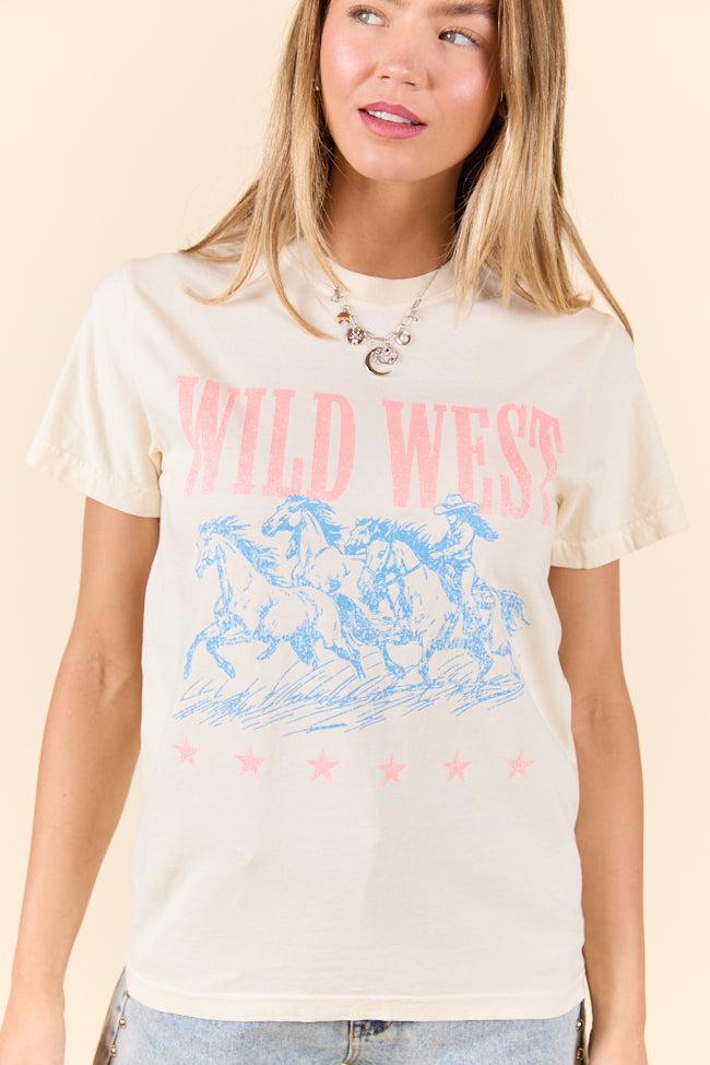 Wild West Ivory Graphic Tee SALE Product Image