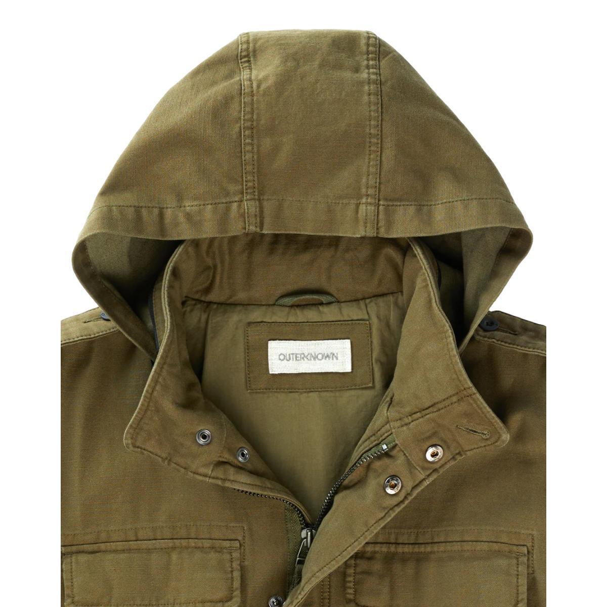 The Journey Jacket Deep Olive Product Image