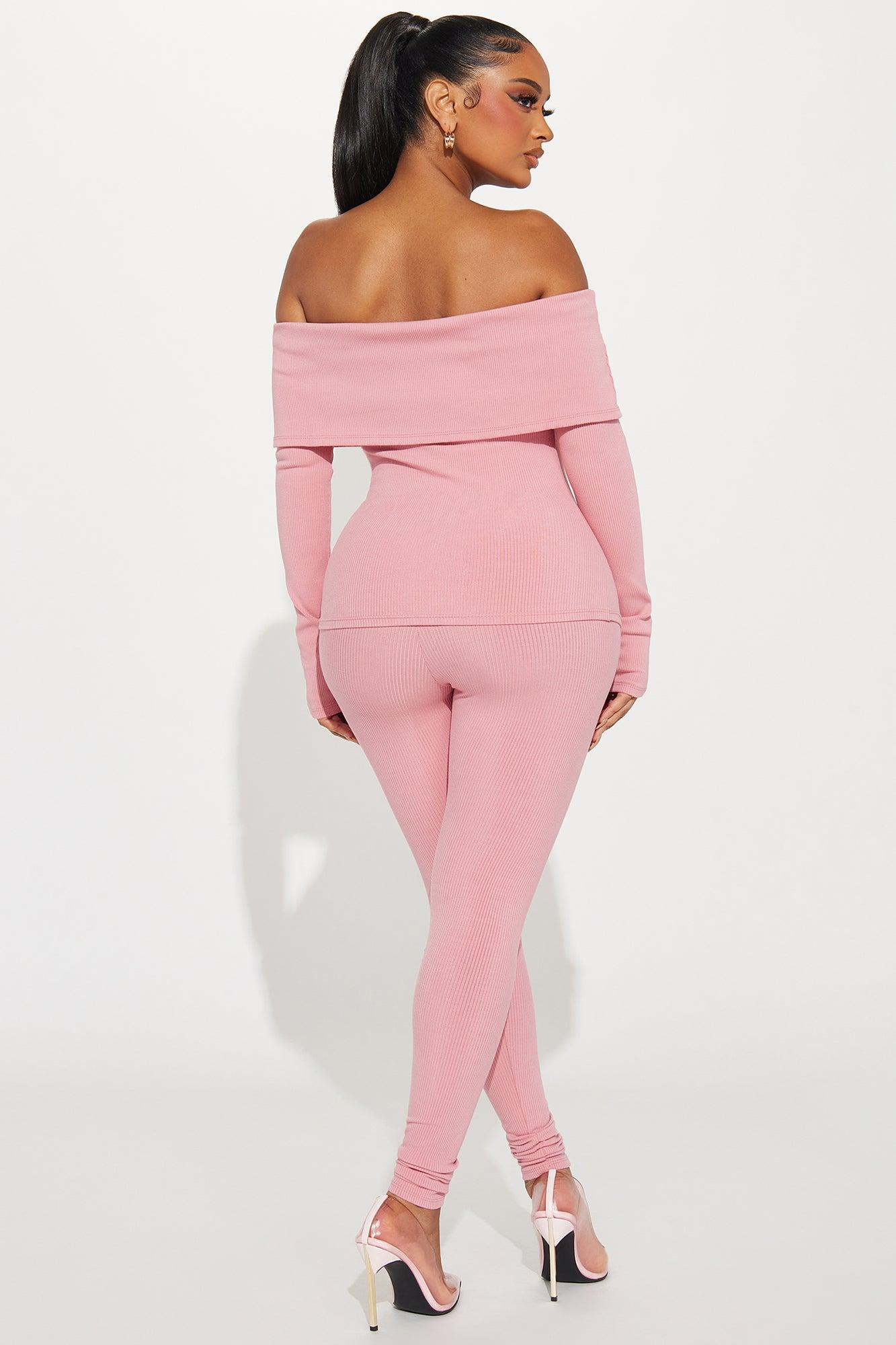 Shaila Snatched Pant Set - Mauve Product Image
