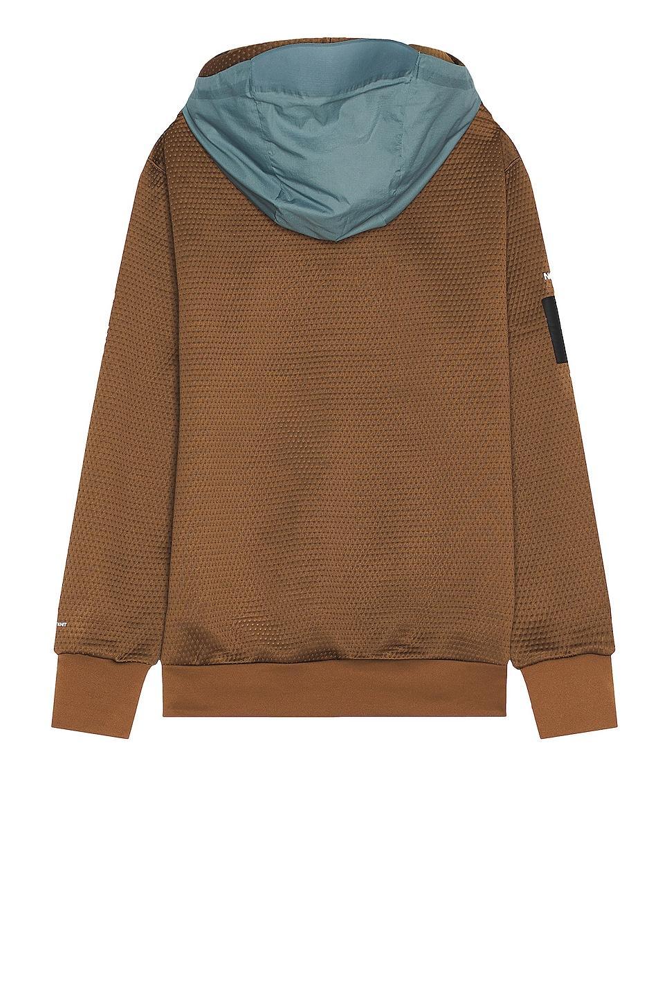 The North Face X Project U Dotknit Double Hoodie in Black Product Image