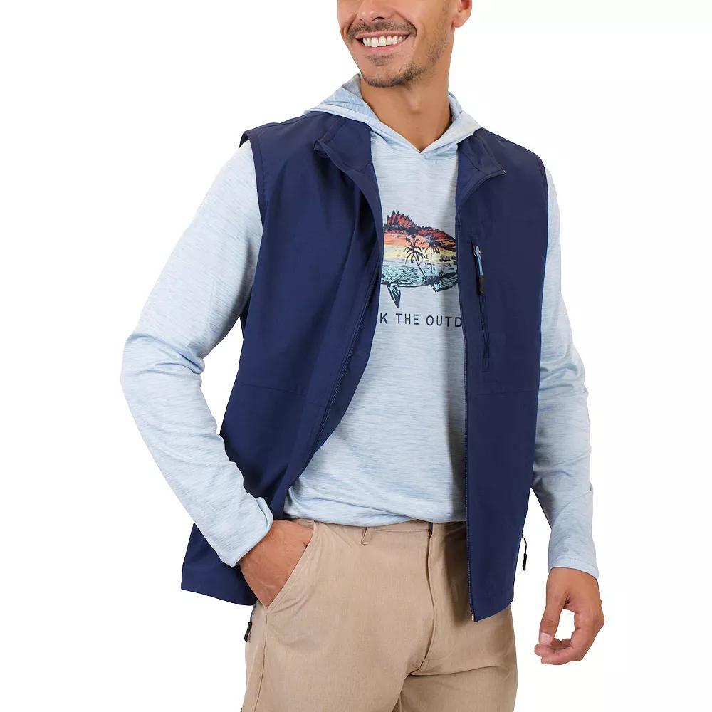Men's Mountain and Isles Ripstop Vest, Size: Large, Brown Product Image