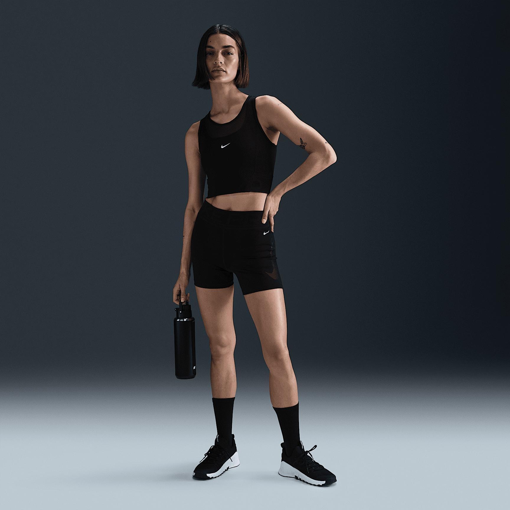 Nike Pro Women's Dri-FIT Cropped Tank Top Product Image