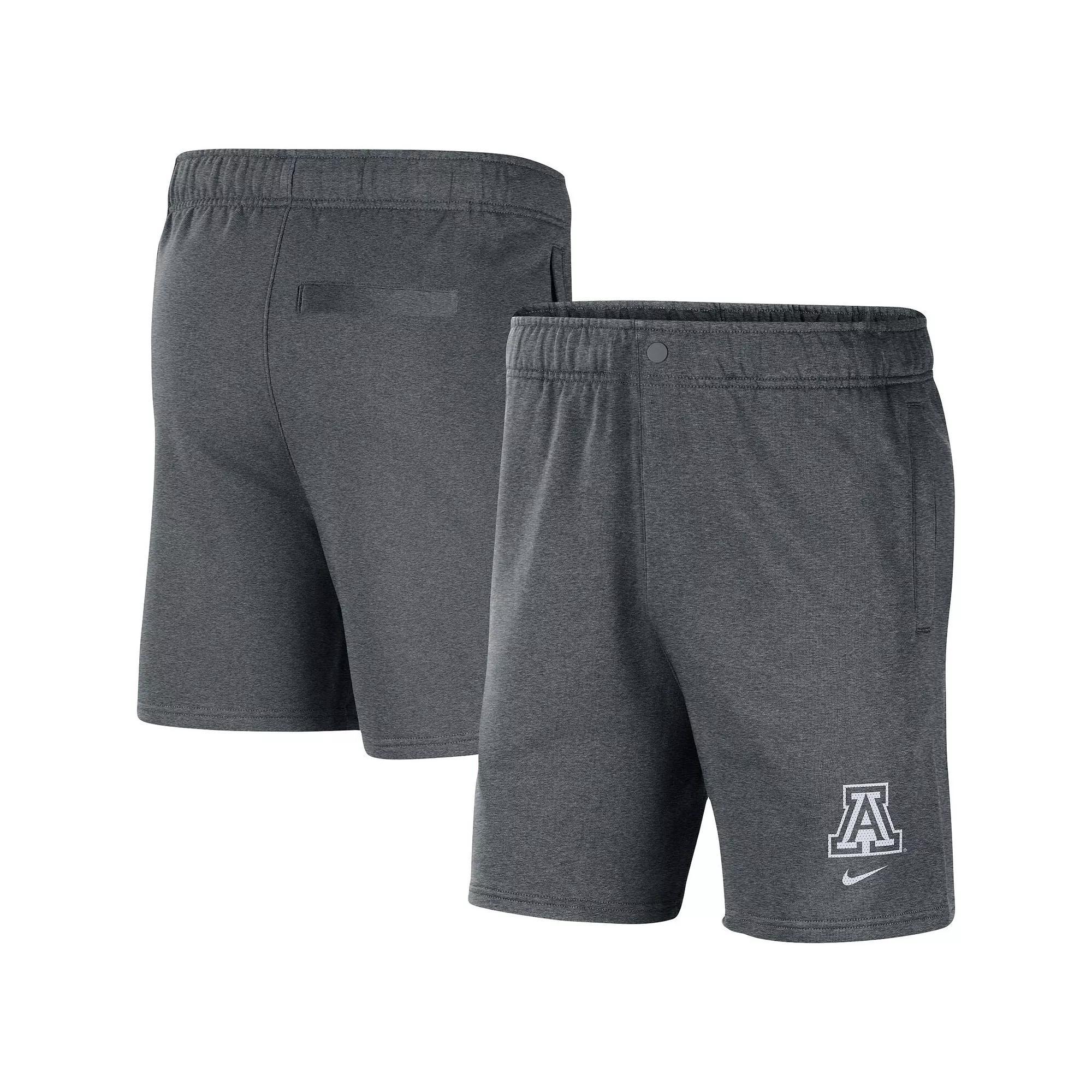 Men's Nike Gray Arizona Wildcats Fleece Shorts, Size: 2XL, Grey Product Image