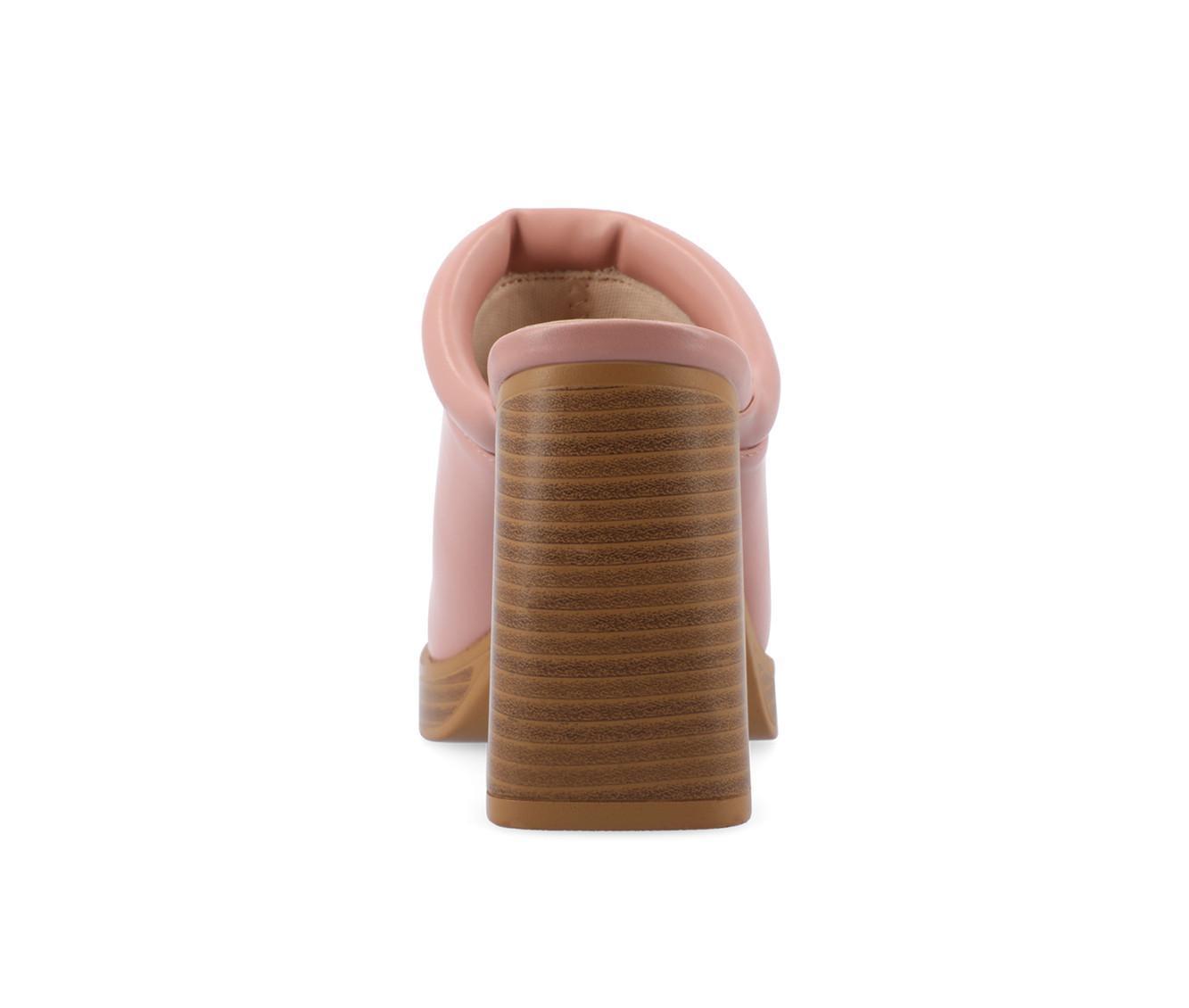 Women's Journee Collection Izara Block Heel Platform Clogs Product Image