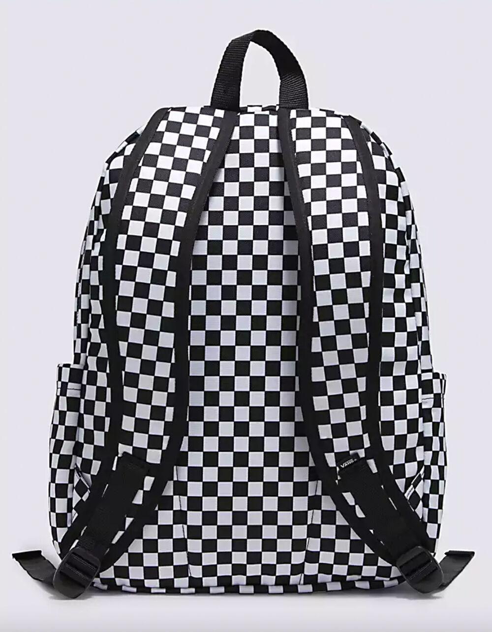 VANS Old Skool Check Backpack - BLK/WHT Product Image
