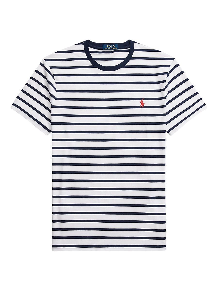 Mens Classic-Fit Mineral-Dyed Jersey T-Shirt Product Image