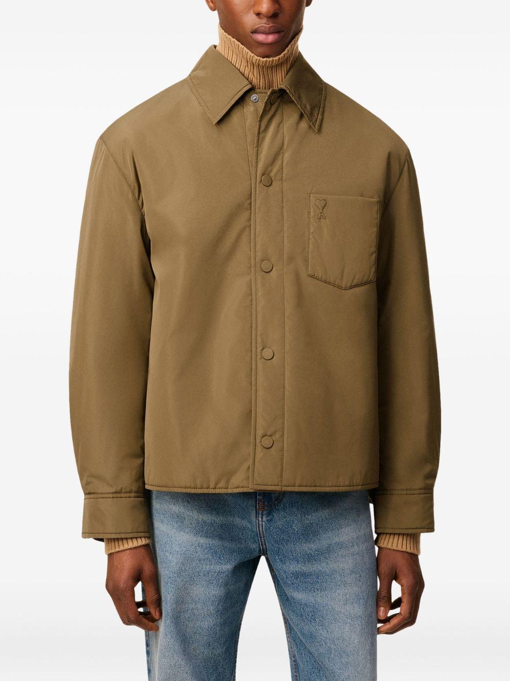 Taffetas padded Ami De Coeur overshirt Product Image