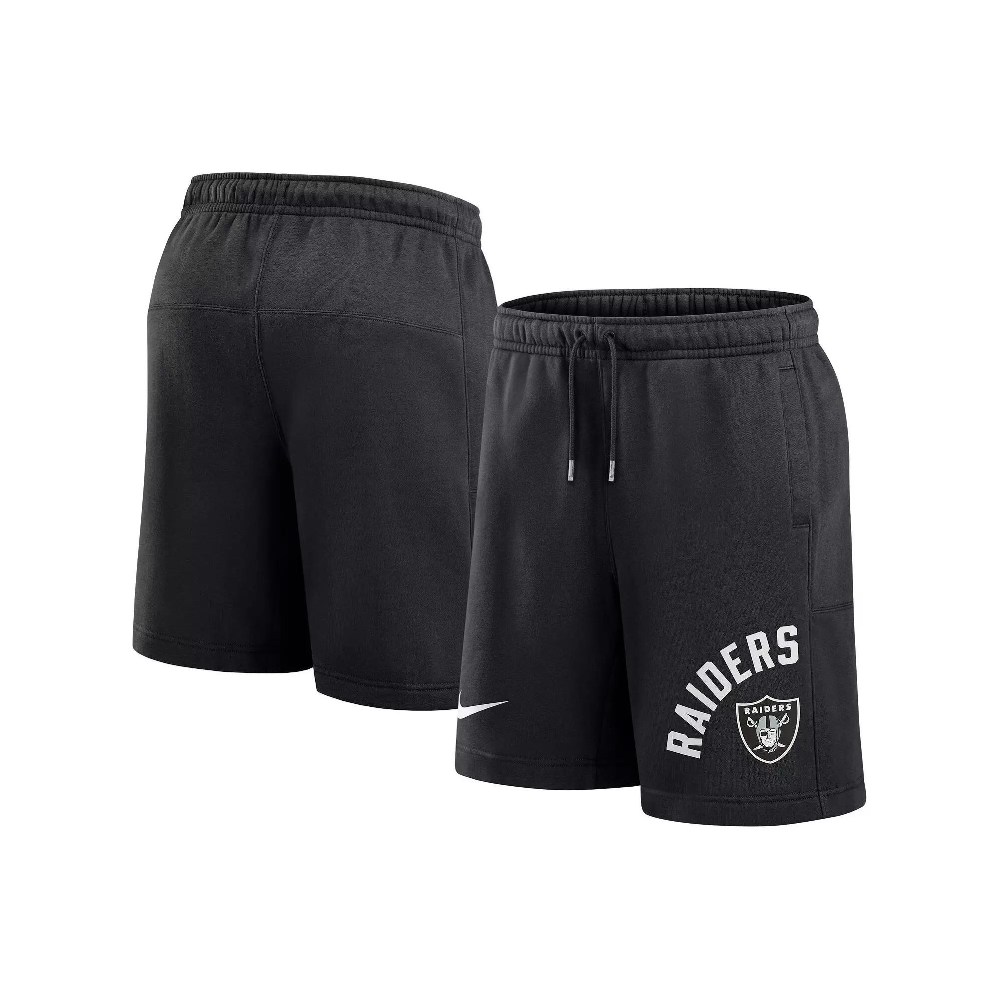 Men's Nike Black Las Vegas Raiders Arched Kicker Shorts, Size: Medium, Lvr Black Product Image