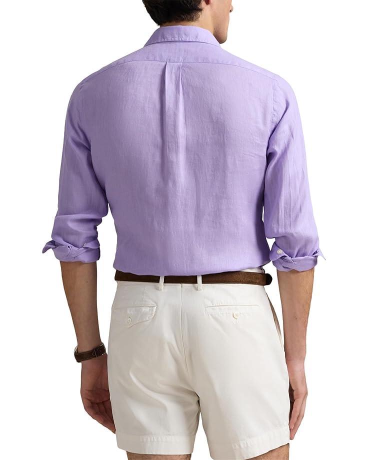 Short Sleeve Classic Fit Linen Shirt Product Image