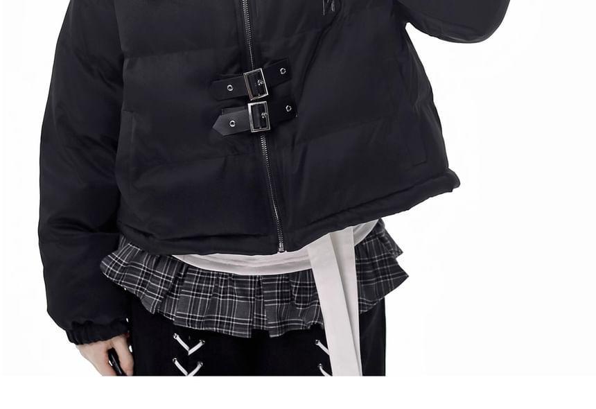 Long Sleeve Round Neck Panda Print Bow Ruffle Panel Top Product Image