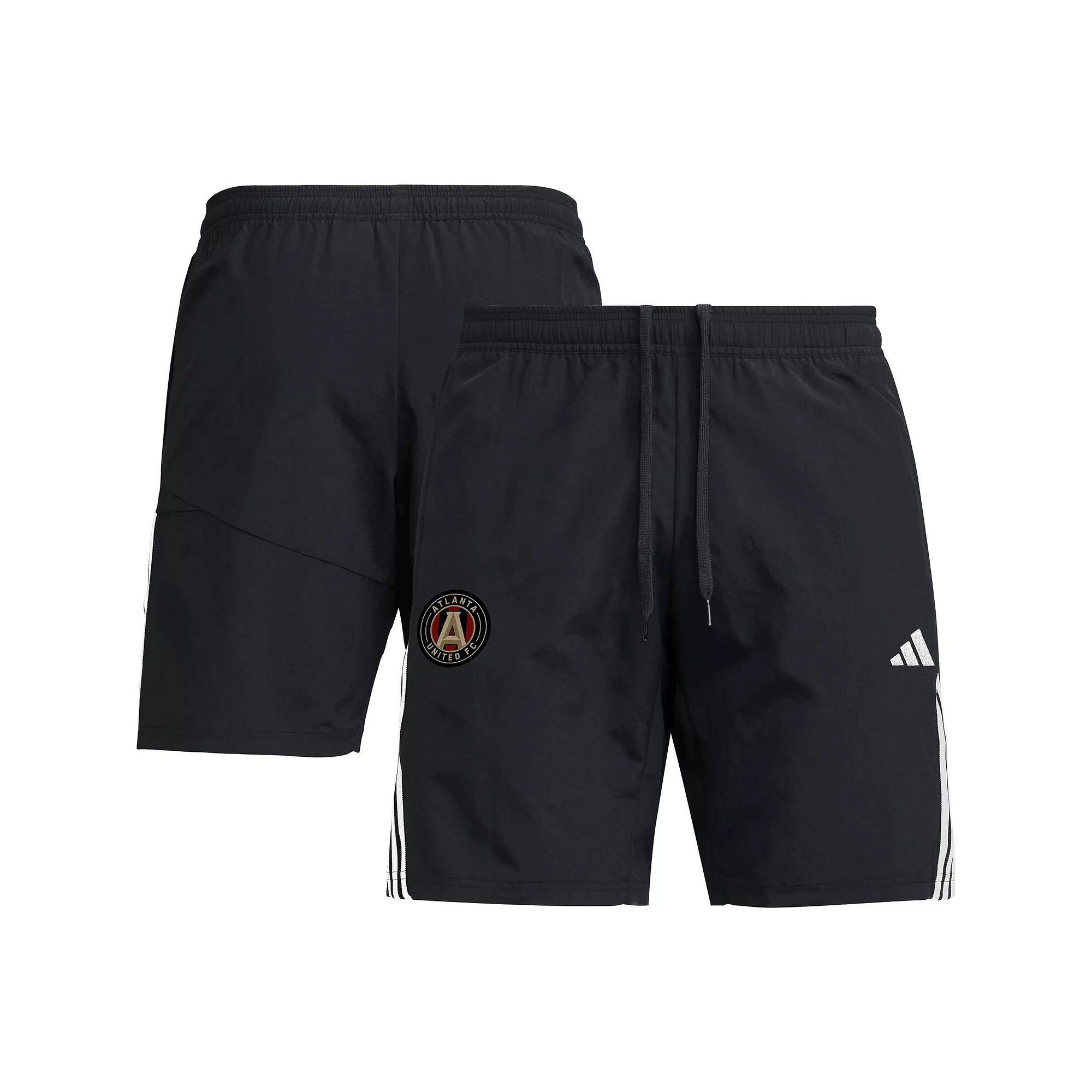 Mens adidas Black Atlanta United FC Downtime Shorts Product Image