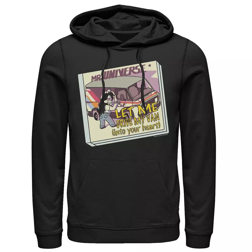 Men's Cartoon Network Steven Universe Drive Into Your Heart Hoodie, Size: Medium, Black Product Image
