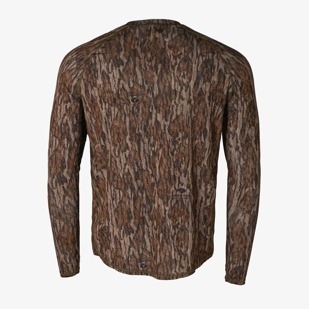 Gator Waders Performance Shirt | Mens - Mossy Oak Bottomland Product Image
