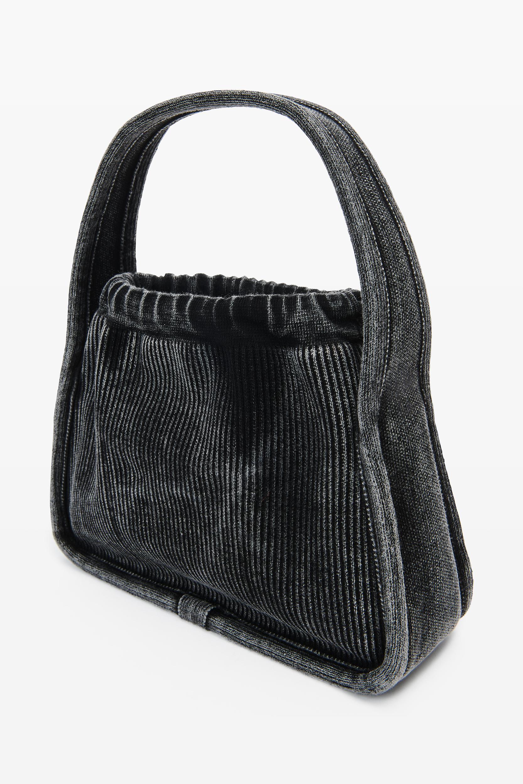 Ryan Small Bag In Faded Rib Knit Product Image