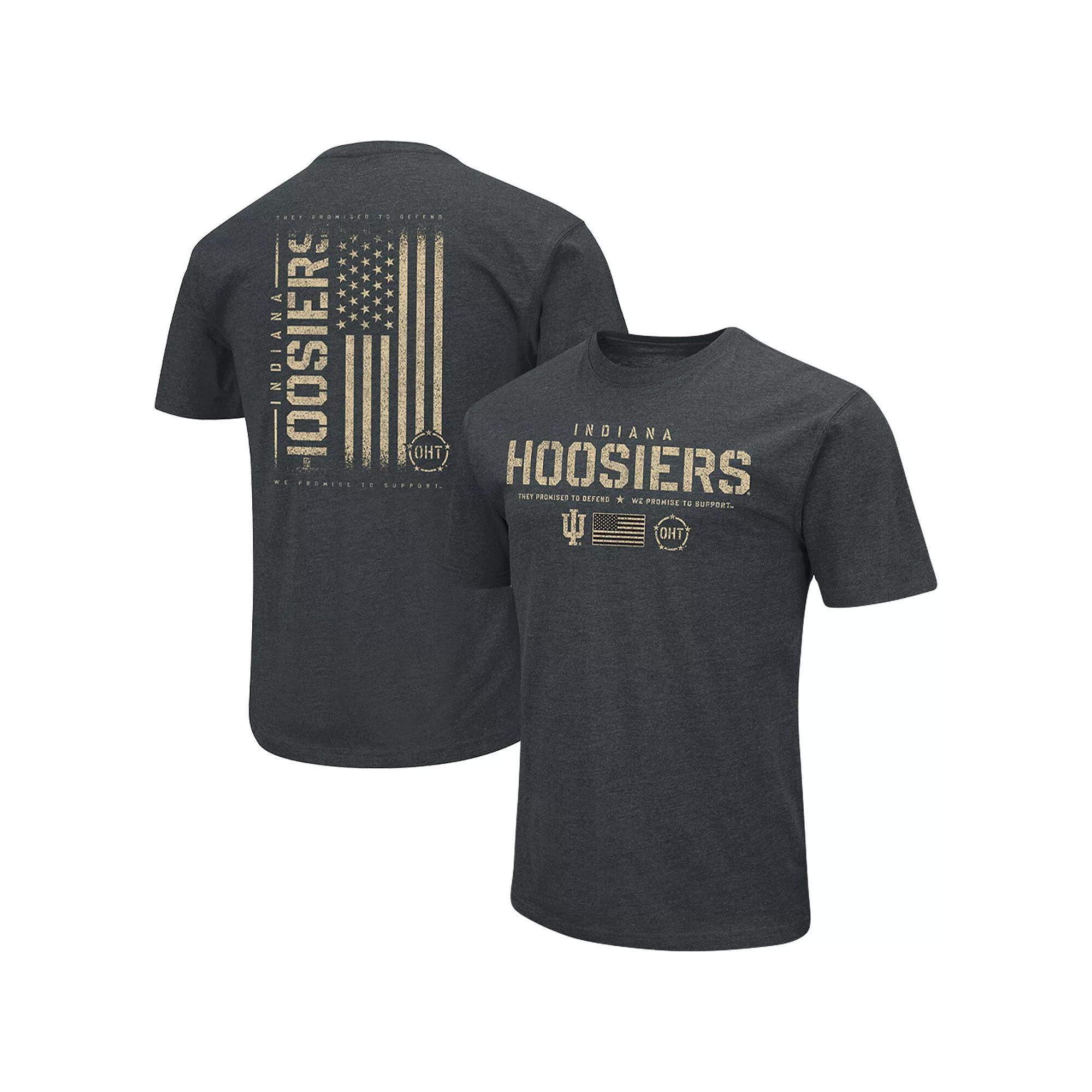 Men's Colosseum Heathered Black Florida Gators OHT Military Appreciation Flag 2.0 T-Shirt, Size: Large, Charco Product Image