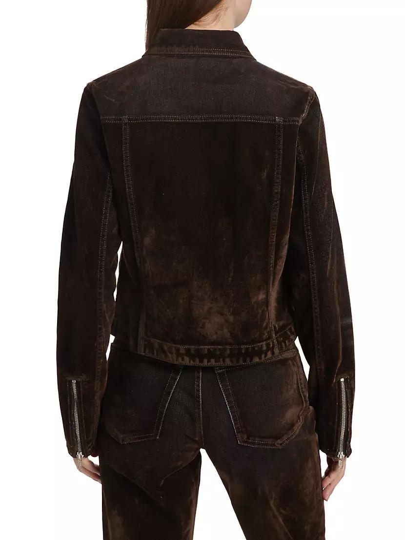 Zip Cotton Slim-Fit Jacket Product Image