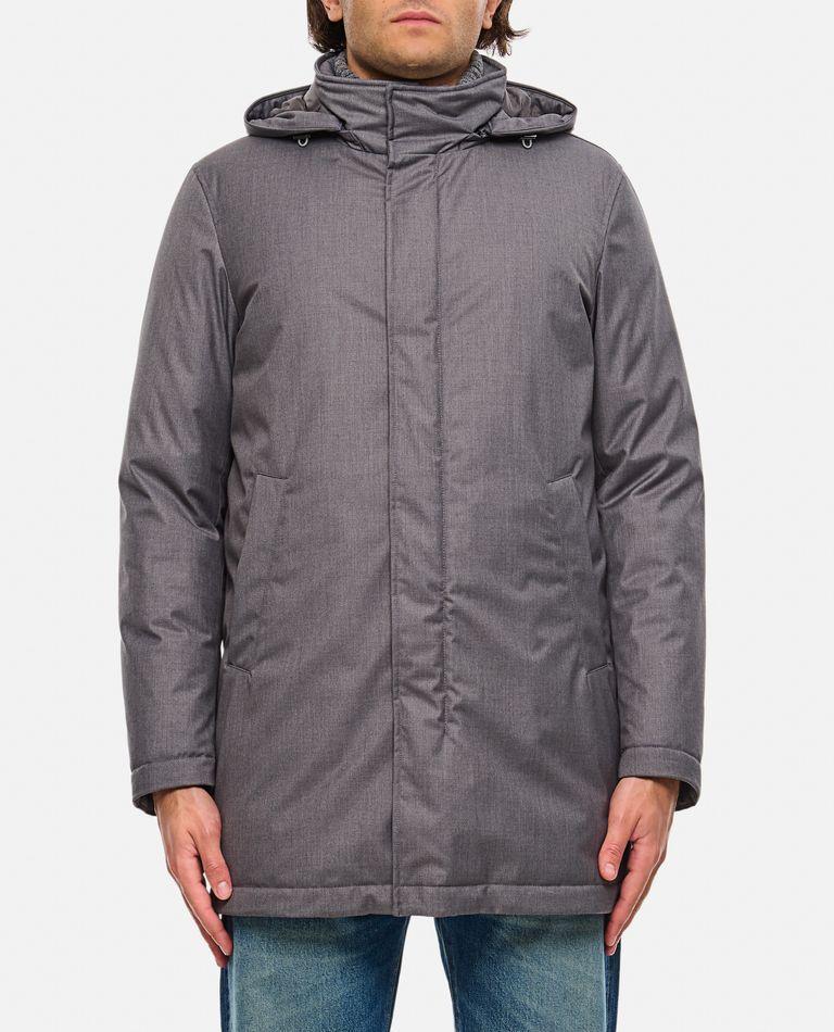 HERNO Coat In Grey Product Image