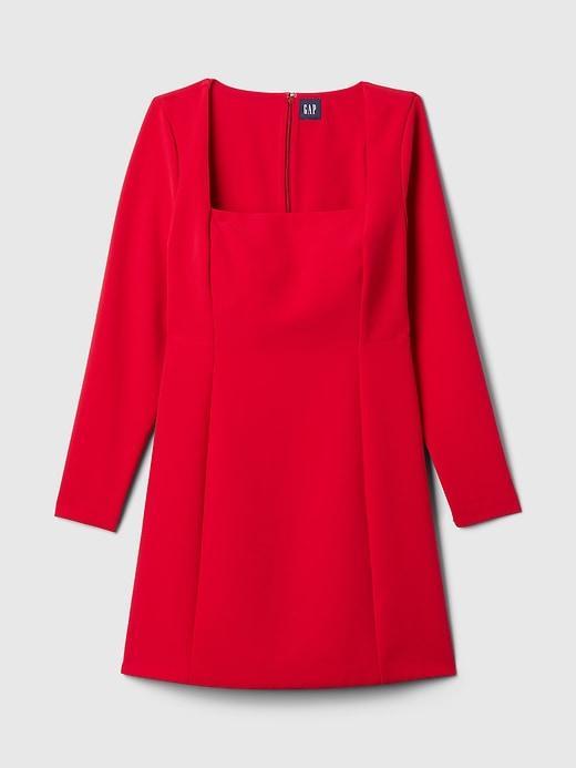 Square-Neck Mini Dress Product Image