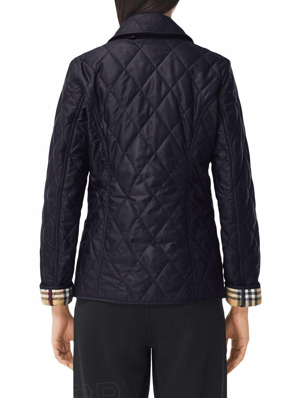 diamond-quilted thermoregulated jacket Product Image