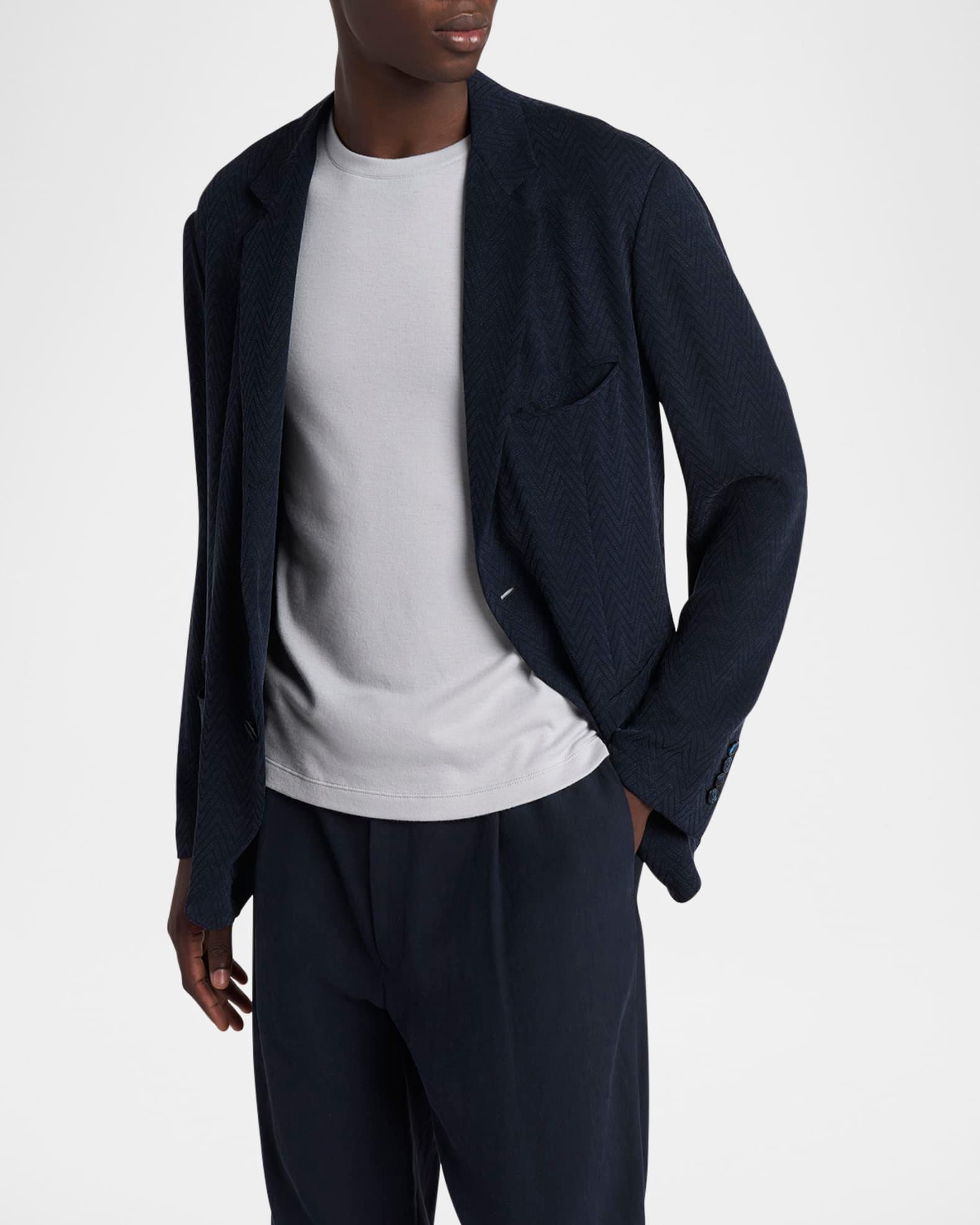 Men's One Shot Macro-Chevron Sport Coat Product Image