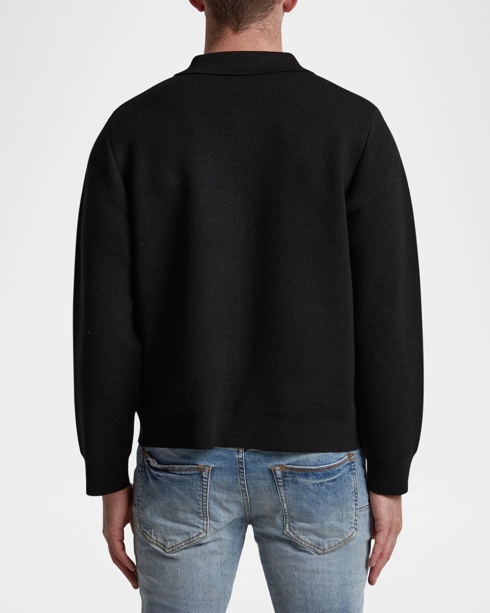 Men's Rhinestone Graphic Cardigan Product Image