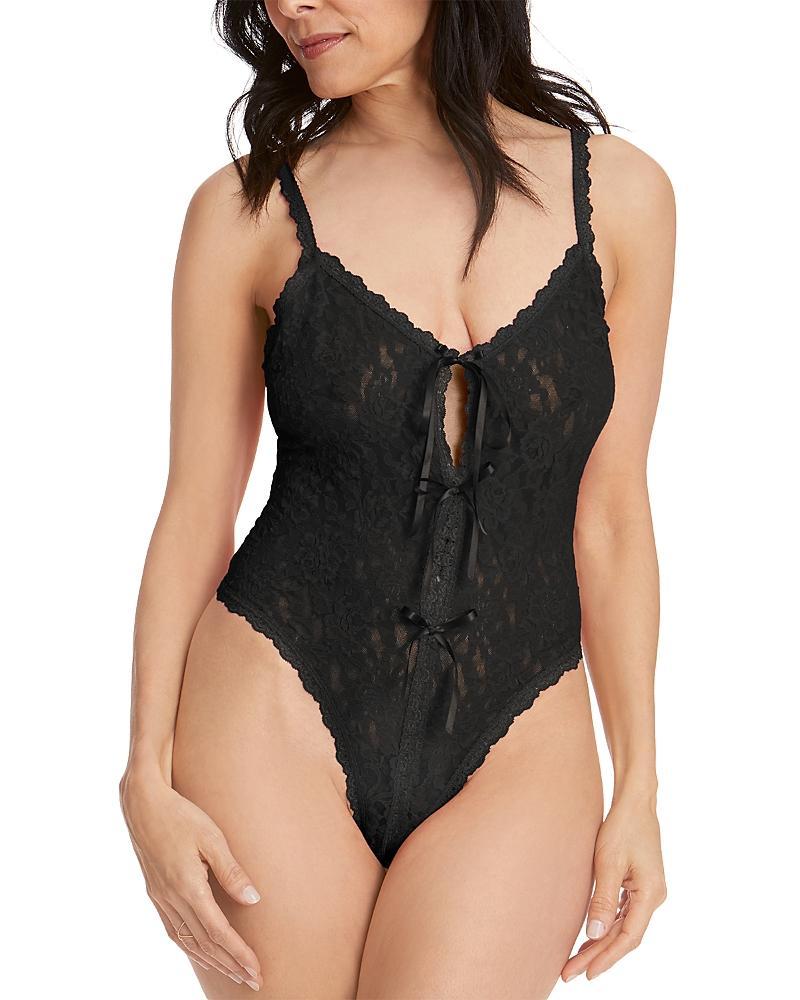 Hanky Panky After Midnight Signature Lace Open Panel Teddy Bodysuit Product Image
