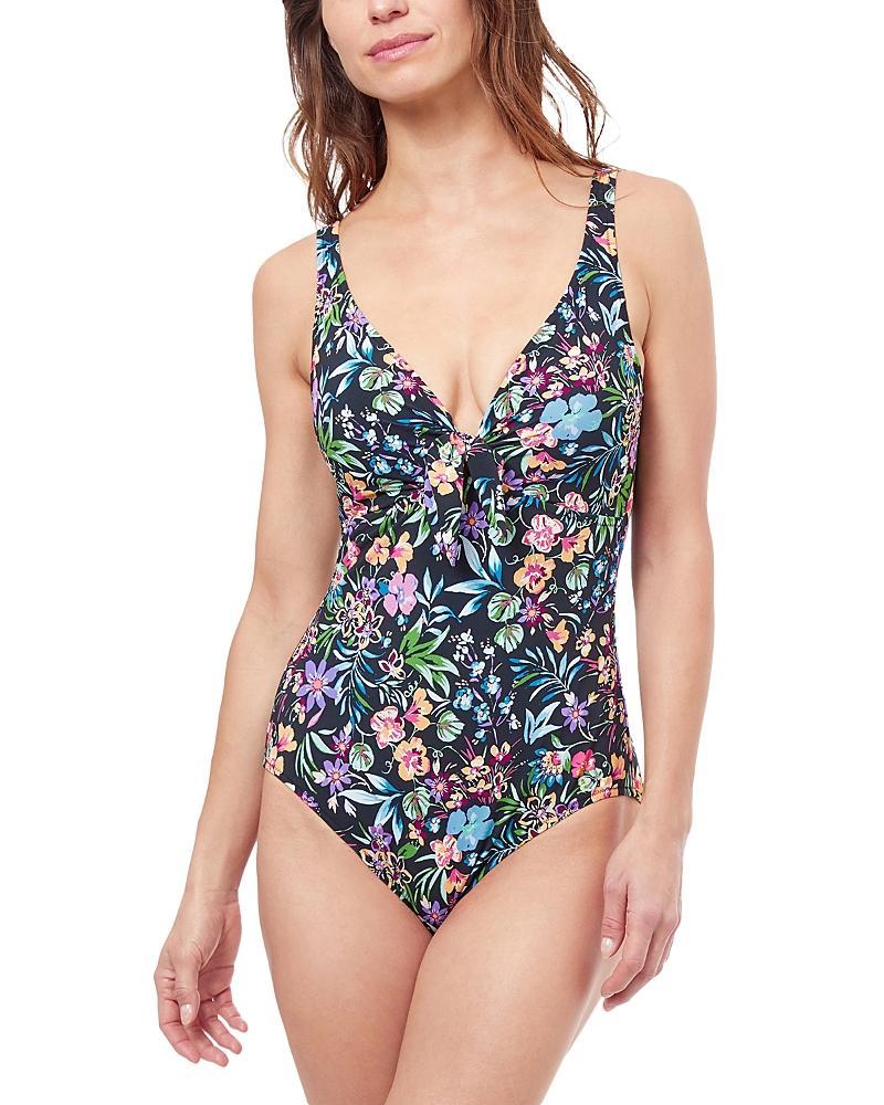 Profile by Gottex Tie Front One Piece Swimsuit Product Image