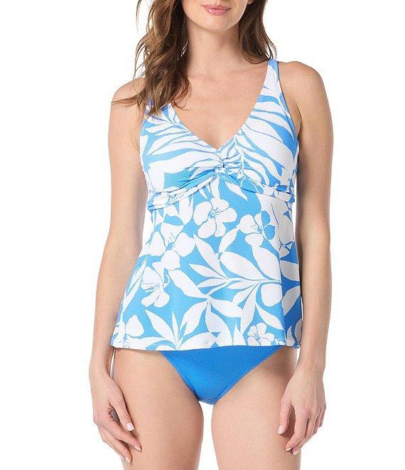 Beach House Letty Solid Crossover Texture Bikini Swim Bottom Product Image